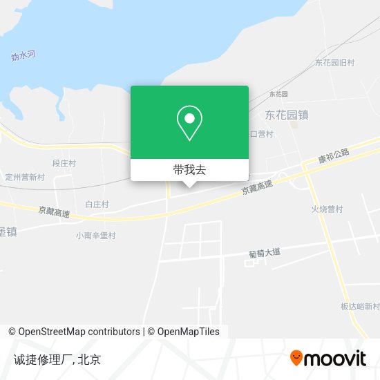 诚捷修理厂地图