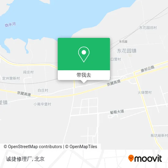 诚捷修理厂地图
