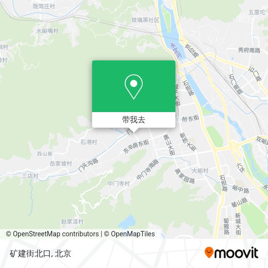 矿建街北口地图
