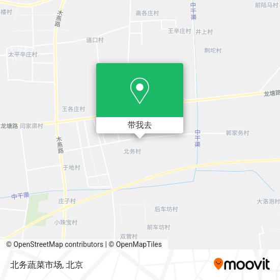 北务蔬菜市场地图