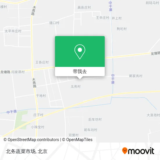北务蔬菜市场地图
