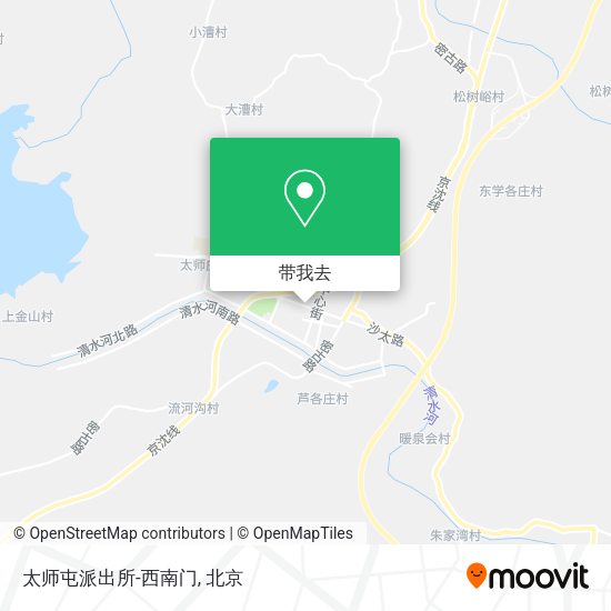 太师屯派出所-西南门地图