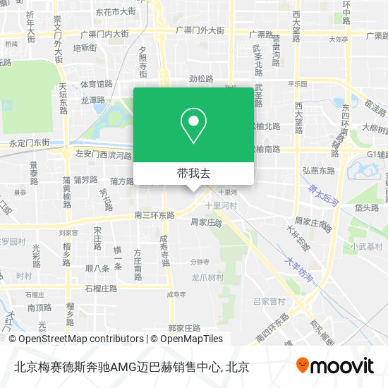 北京梅赛德斯奔驰AMG迈巴赫销售中心地图