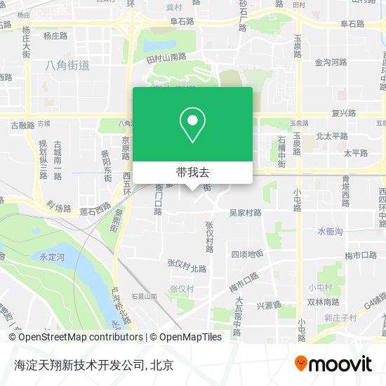 海淀天翔新技术开发公司地图