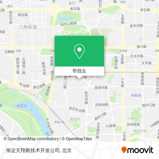 海淀天翔新技术开发公司地图