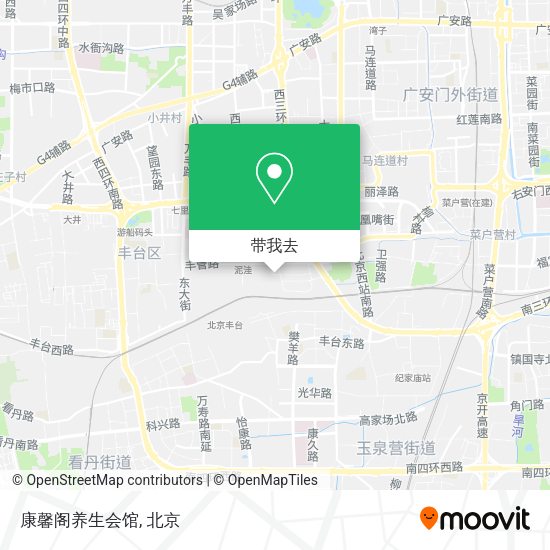 康馨阁养生会馆地图