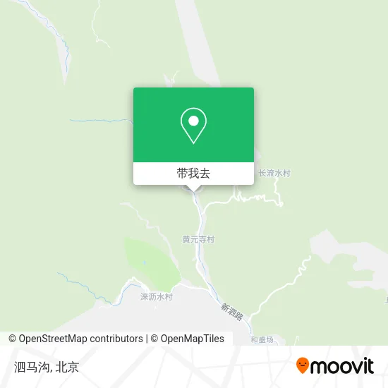 泗马沟地图