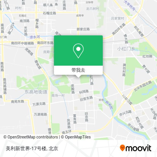 美利新世界-17号楼地图