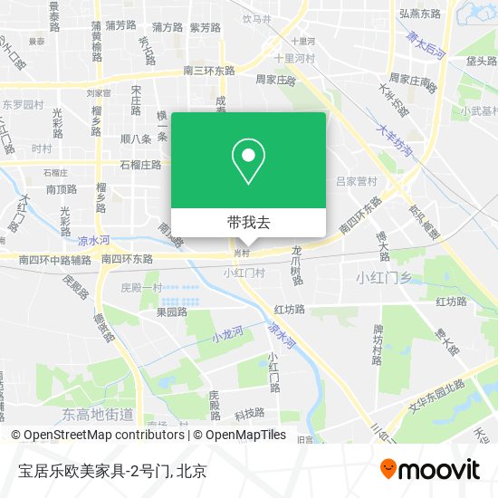 宝居乐欧美家具-2号门地图