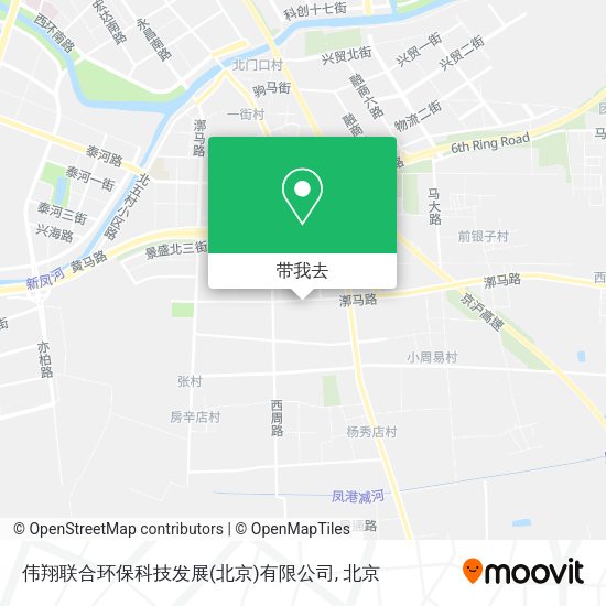伟翔联合环保科技发展(北京)有限公司地图