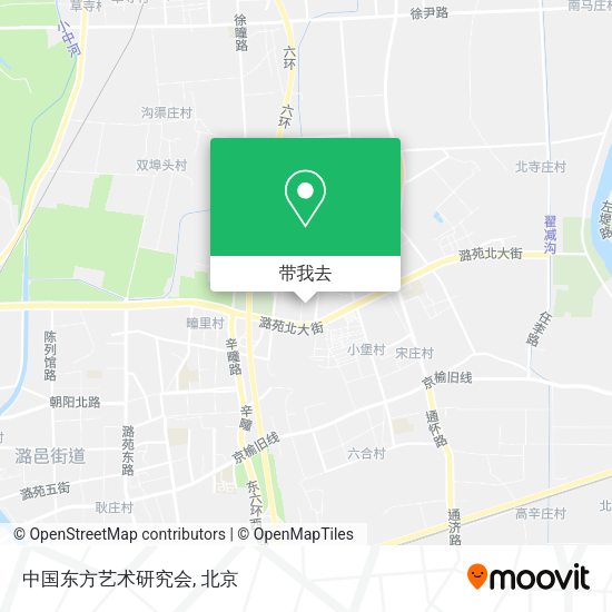 中国东方艺术研究会地图