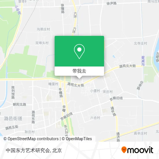 中国东方艺术研究会地图
