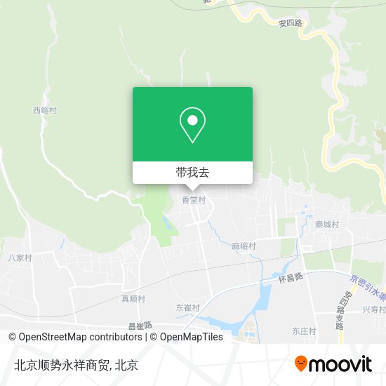 北京顺势永祥商贸地图