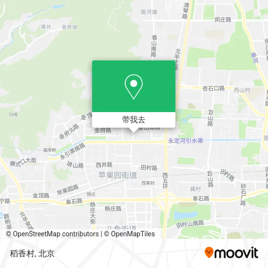 稻香村地图