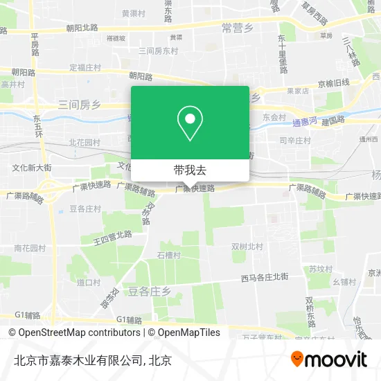北京市嘉泰木业有限公司地图
