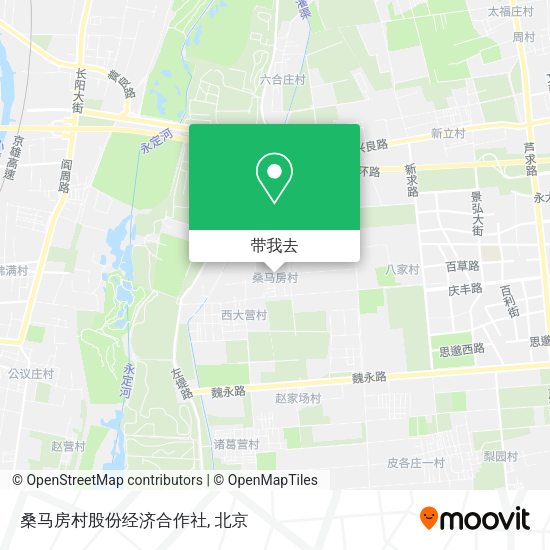 桑马房村股份经济合作社地图