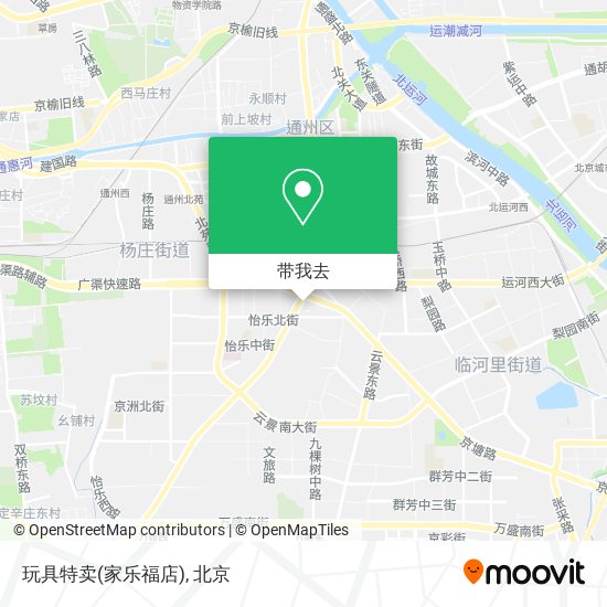 玩具特卖(家乐福店)地图