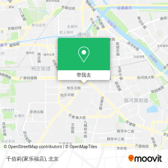 千佰莉(家乐福店)地图