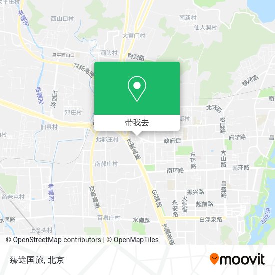 臻途国旅地图
