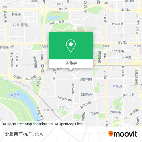 北重西厂-东门地图