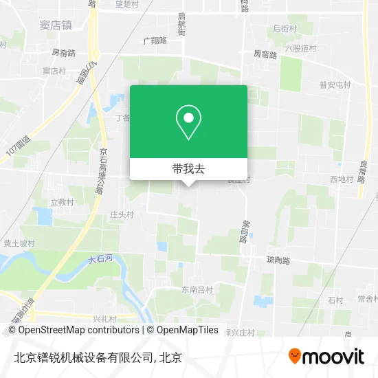 北京镨锐机械设备有限公司地图