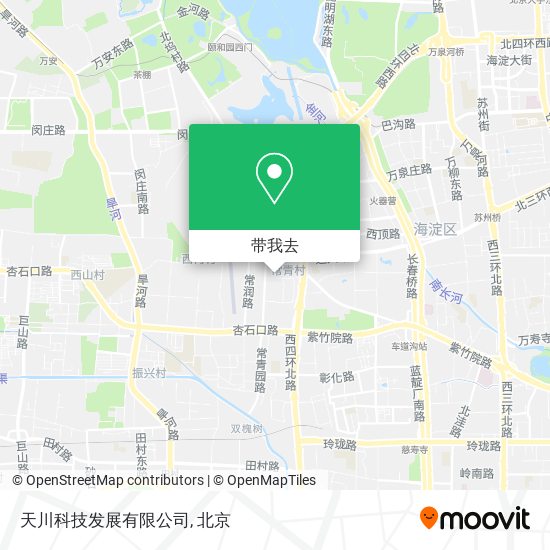 天川科技发展有限公司地图