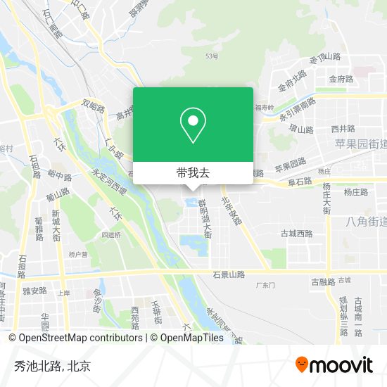 秀池北路地图