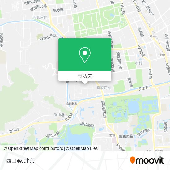 西山会地图