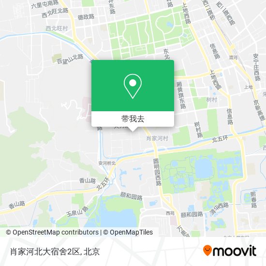 肖家河北大宿舍2区地图