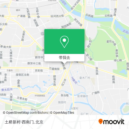 土桥新村-西南门地图