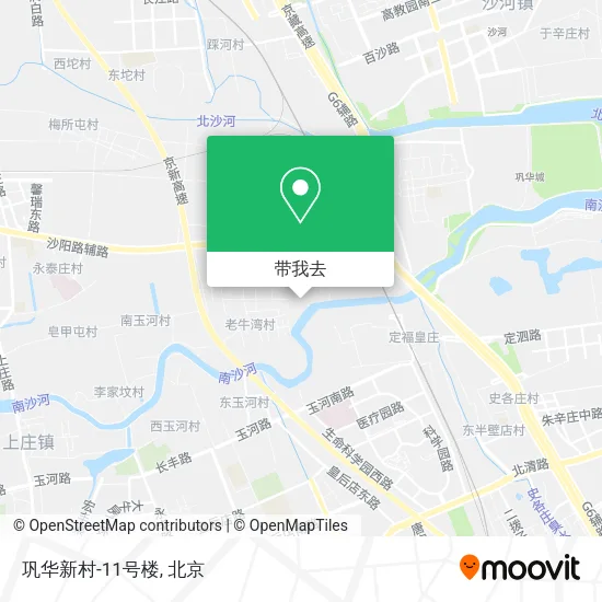 巩华新村-11号楼地图