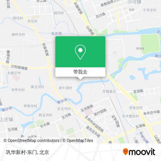 巩华新村-东门地图