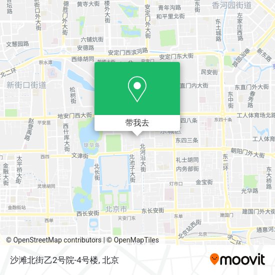 沙滩北街乙2号院-4号楼地图