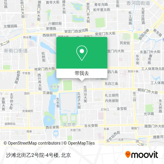 沙滩北街乙2号院-4号楼地图