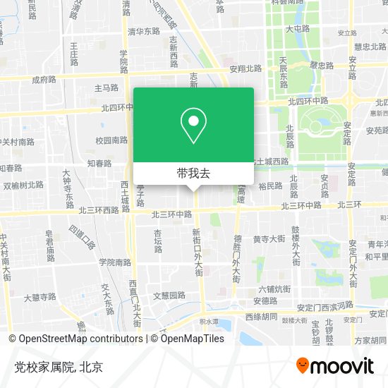 党校家属院地图