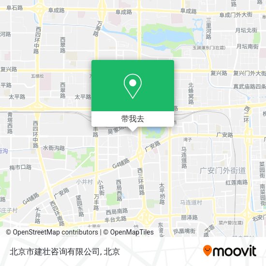 北京市建壮咨询有限公司地图