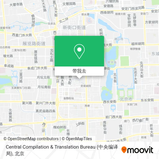 Central Compilation & Translation Bureau (中央编译局)地图