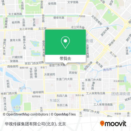 华视传媒集团有限公司(北京)地图