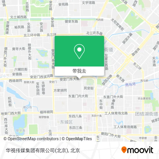 华视传媒集团有限公司(北京)地图