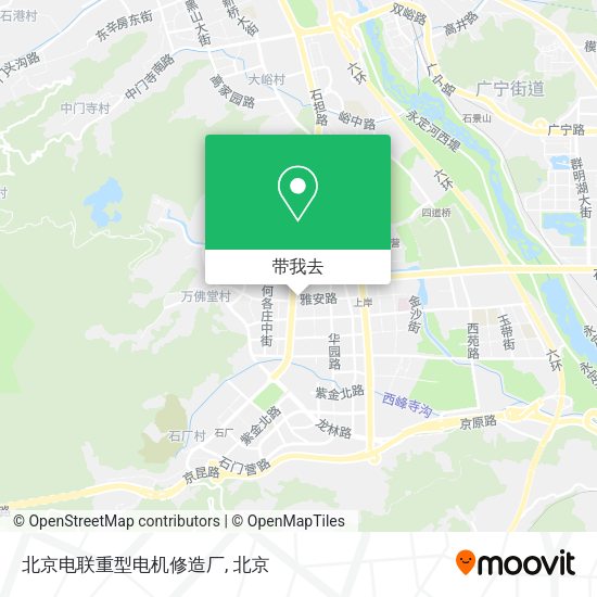 北京电联重型电机修造厂地图