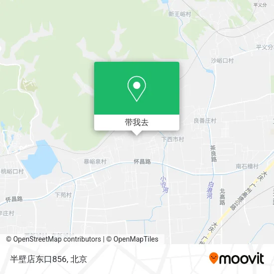 半壁店东口856地图