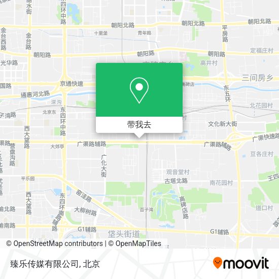 臻乐传媒有限公司地图