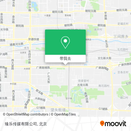 臻乐传媒有限公司地图
