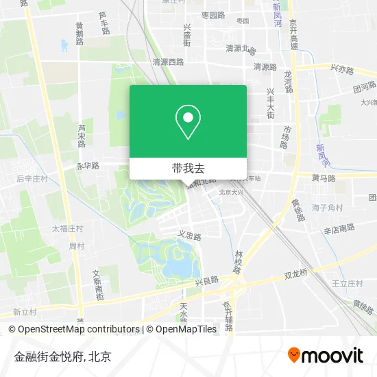 金融街金悦府地图