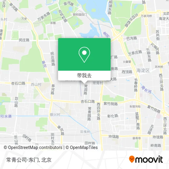 常青公司-东门地图