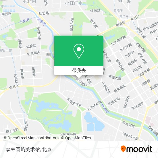 森林画屿美术馆地图