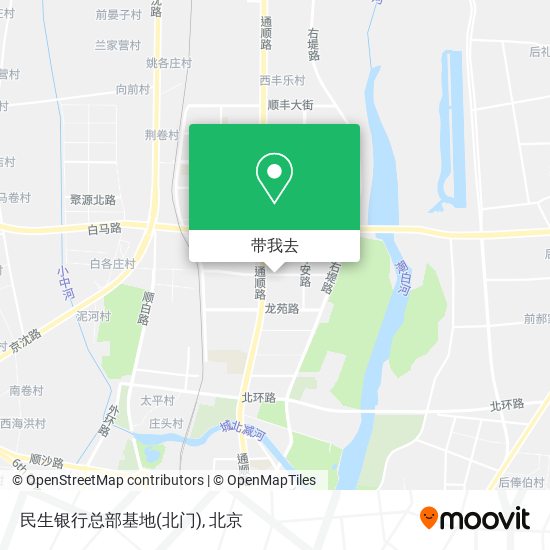 民生银行总部基地(北门)地图