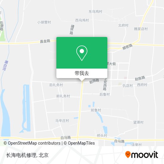 长海电机修理地图