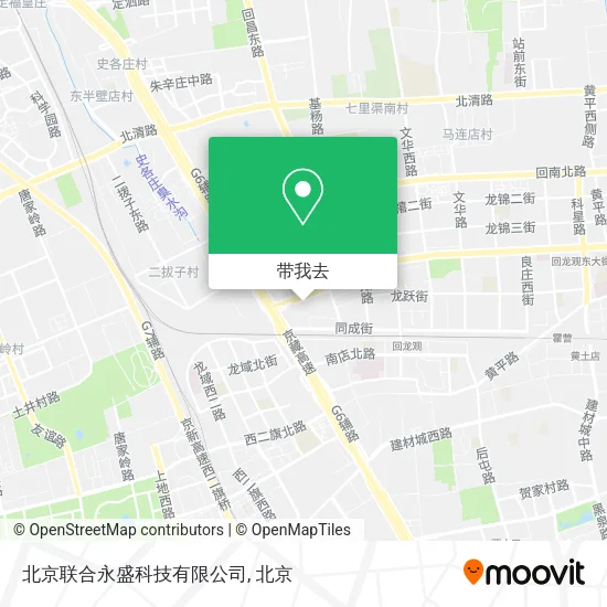 北京联合永盛科技有限公司地图