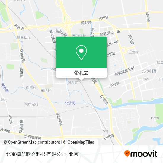 北京德信联合科技有限公司地图